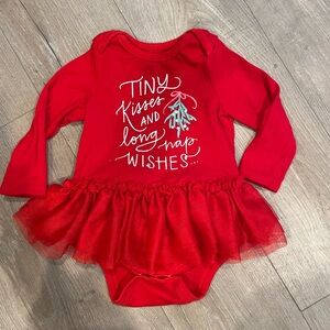 Cat & Jack Christmas Dress 6-9 Months